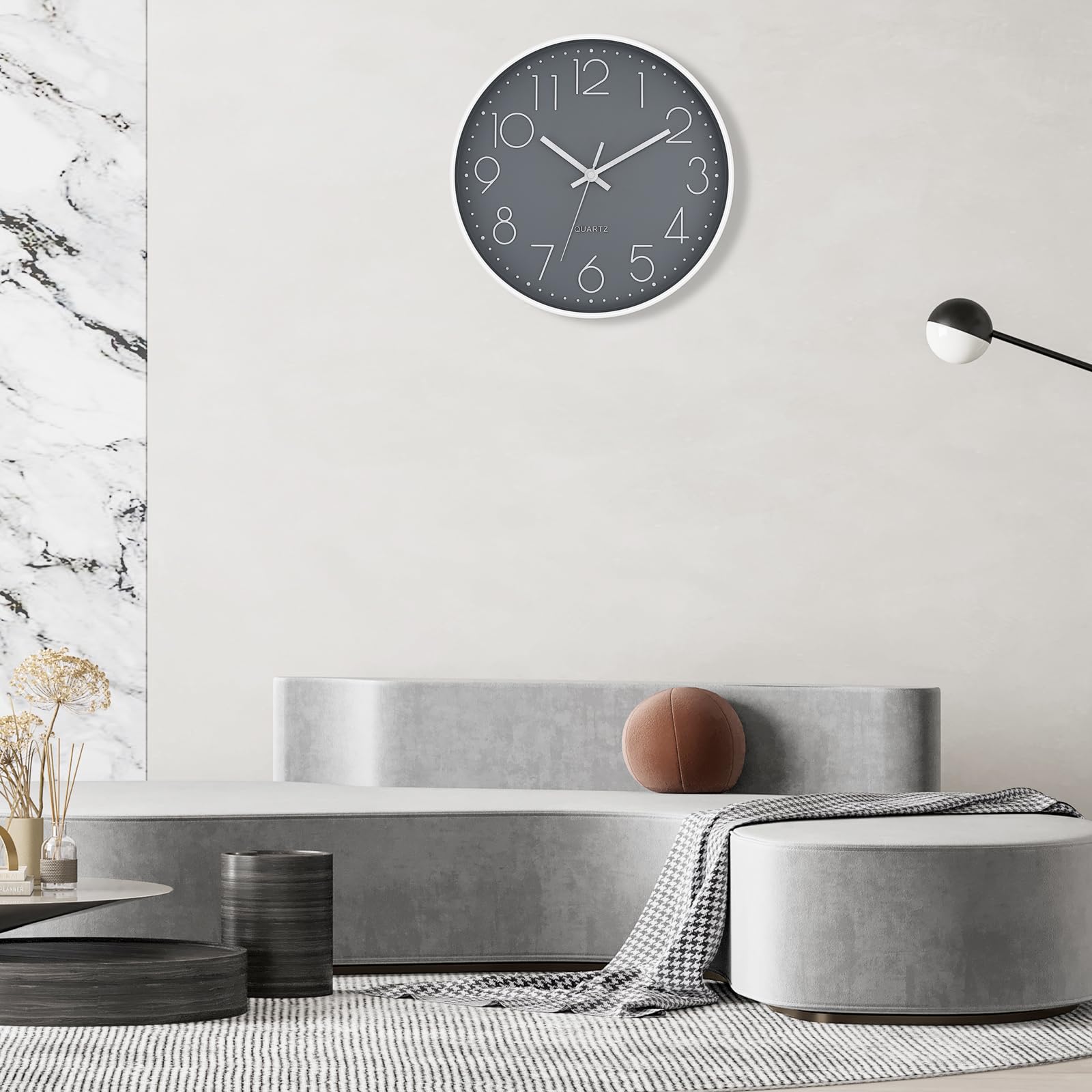 Warminn orologio da parete radiocontrollato moderno cucina