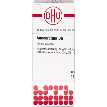 ANACARDIUM D 6 Globules 10 g