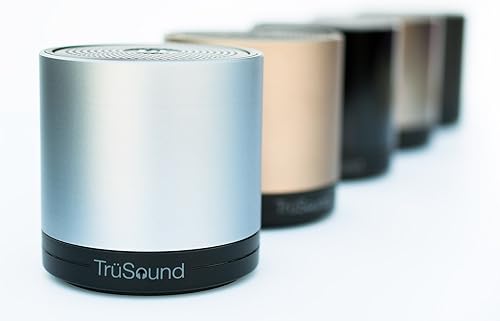 Miniatura 5 de TruSound - Altavoz Bluetooth inalámbrico portátil, mini altavoz Bluetooth con micrófono, altavoz de subwoofer fuerte, altavoz portátil para