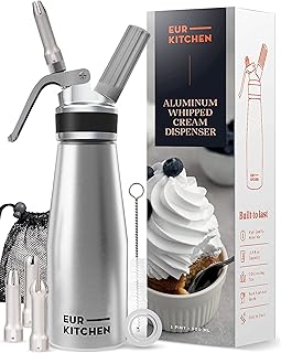 25 Taco Dessert Ideas and Easy Sweet Recipes to Try 146 EurKitchen Professional Aluminum Whipped Cream Dispenser - Leak-Free Whi...