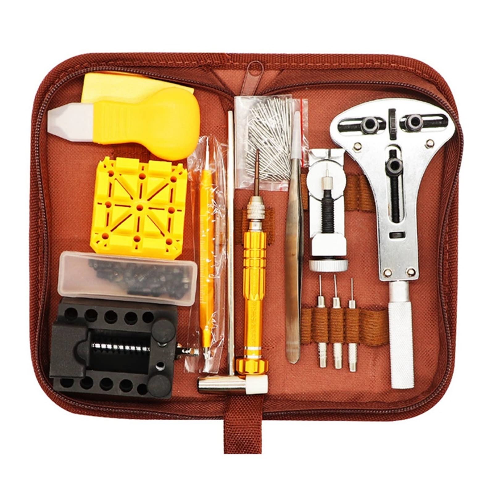 KJSHXYG 149 PCS Watch Repair Tool Watch Repair Tool Kit Tool Set Watch Repair and Battery Replacement Combination Watch Repair Tool