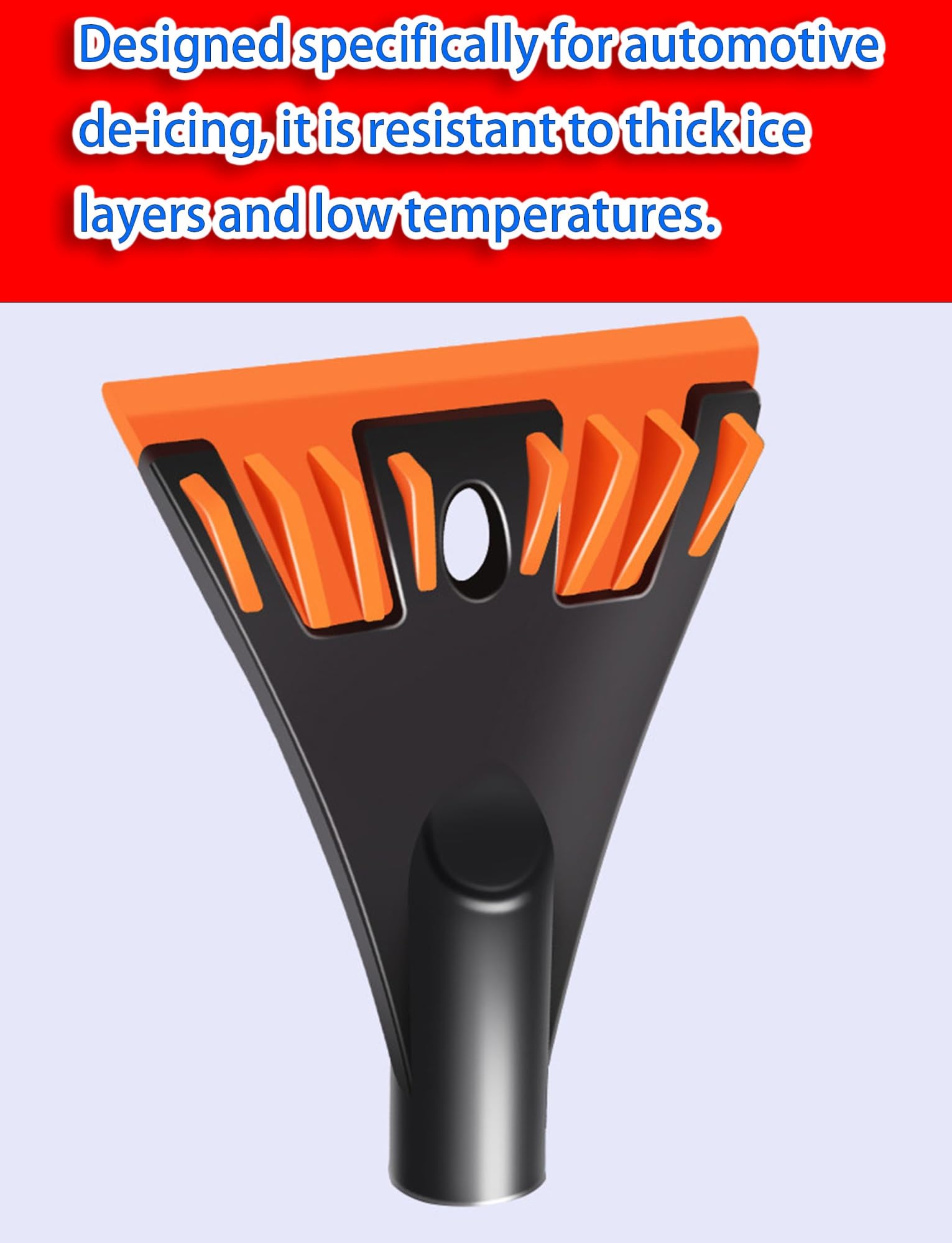 Szczotka do śniegu i skrobaczka do przedniej szyby – narzędzie do usuwania zarysowań z wygodnym uchwytem piankowym do okien samochodowych i dachu