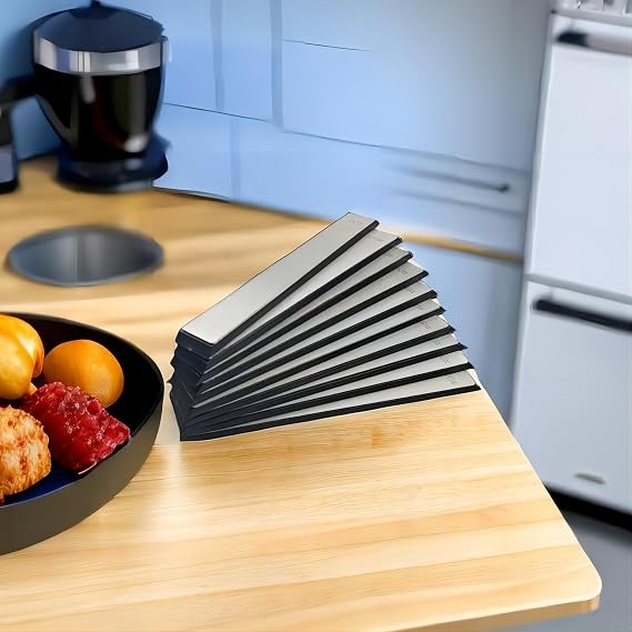 Ruixin 11Pcs Diamond Knife Sharpening Stones Set - Fix-Angled System with Non-Slip Base - Outdoor & Kitchen Knife Sharpener