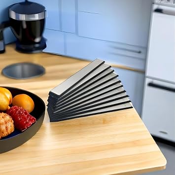 Ruixin 11Pcs Diamond Knife Sharpening Stones Set - Fix-Angled System with Non-Slip Base - Outdoor & Kitchen Knife Sharpener