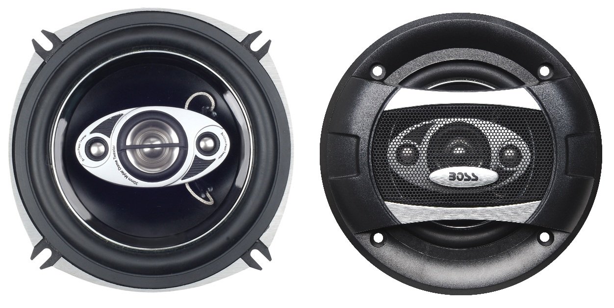 BOSS AUDIO P55.4C Phantom 5.25" 4-way 300-watt Full Range Speakers