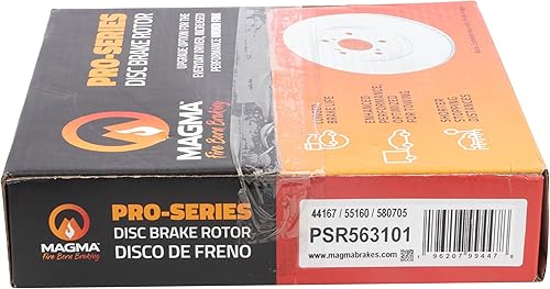 Miniatura 8 de MAGMA Fire Born Braking PMR563101 - Rotor de freno, trasero