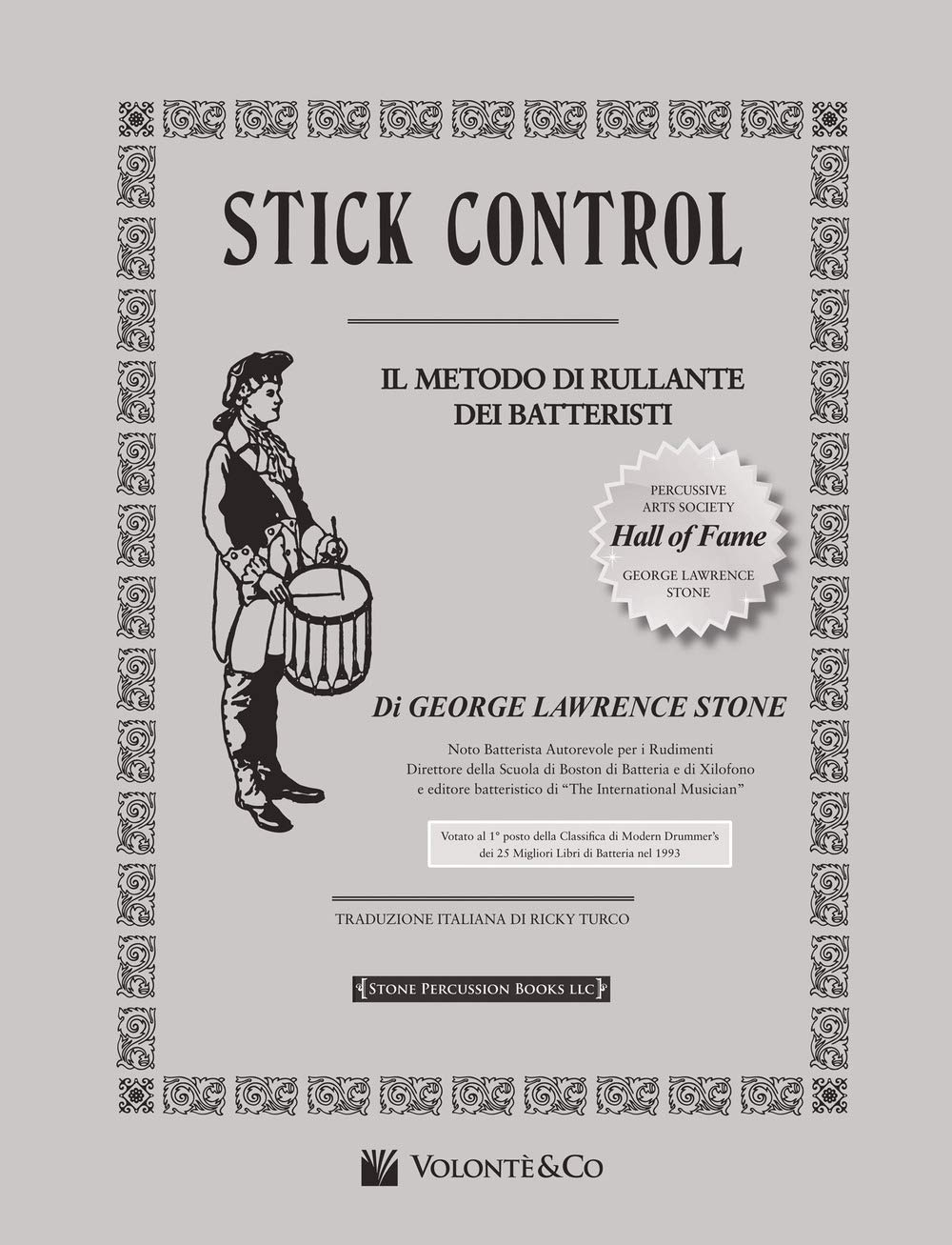 Stick Control: Il Metodo Di Rullante Dei Batteristi Versione Italiana