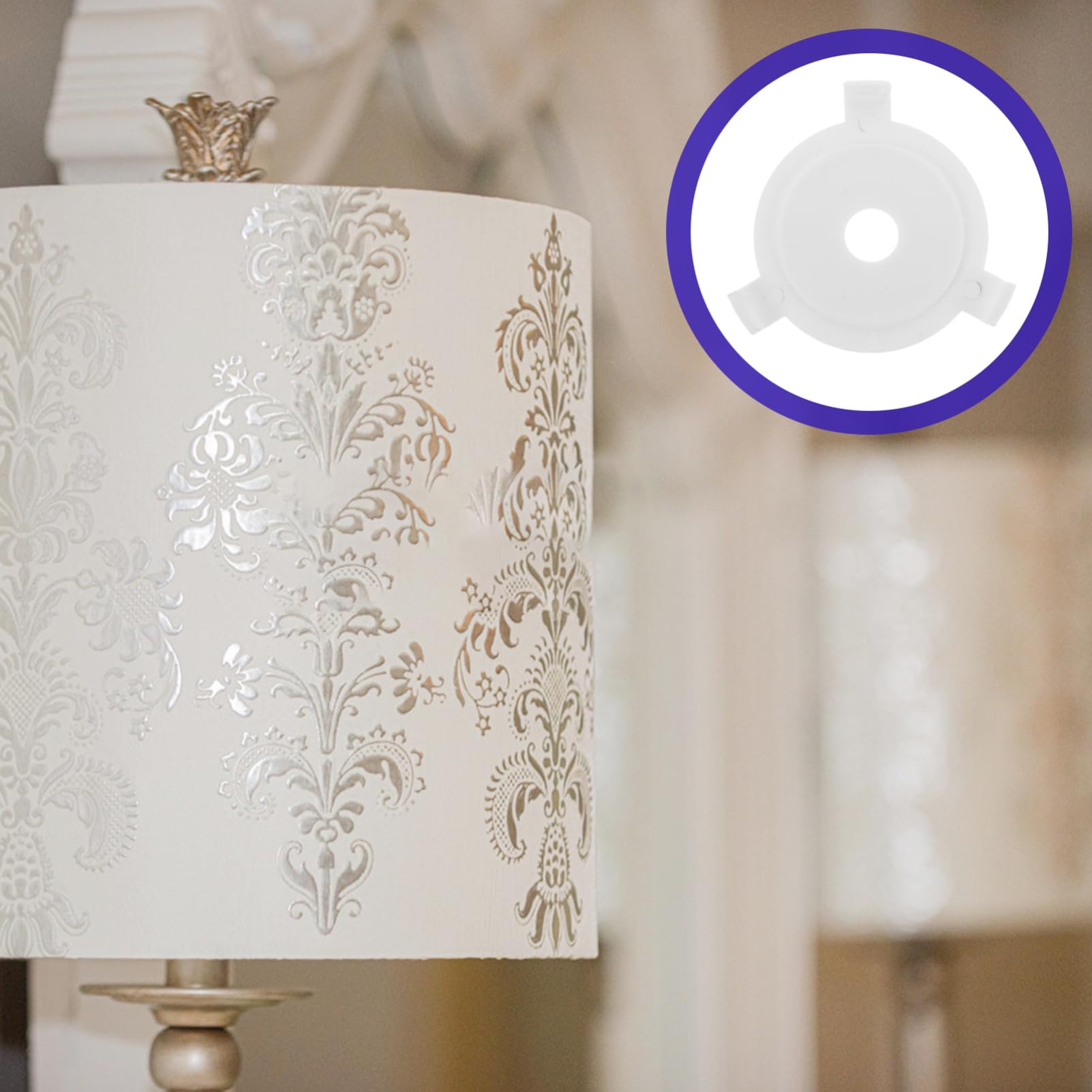 Garneck 4 Set Di Adattatori Versatili Per Base Lampadina E27 A Presa Da 11 Mm Con Design A Clip 20 Pezzi*4