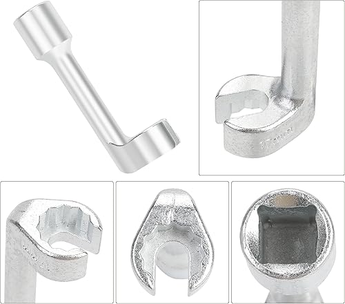 Miniatura 4 de WYNNsky Línea zócalo diesel del inyector, 12" impulsión, llave 12 14 16 17 18 19 para la mayoría de los motores diesel