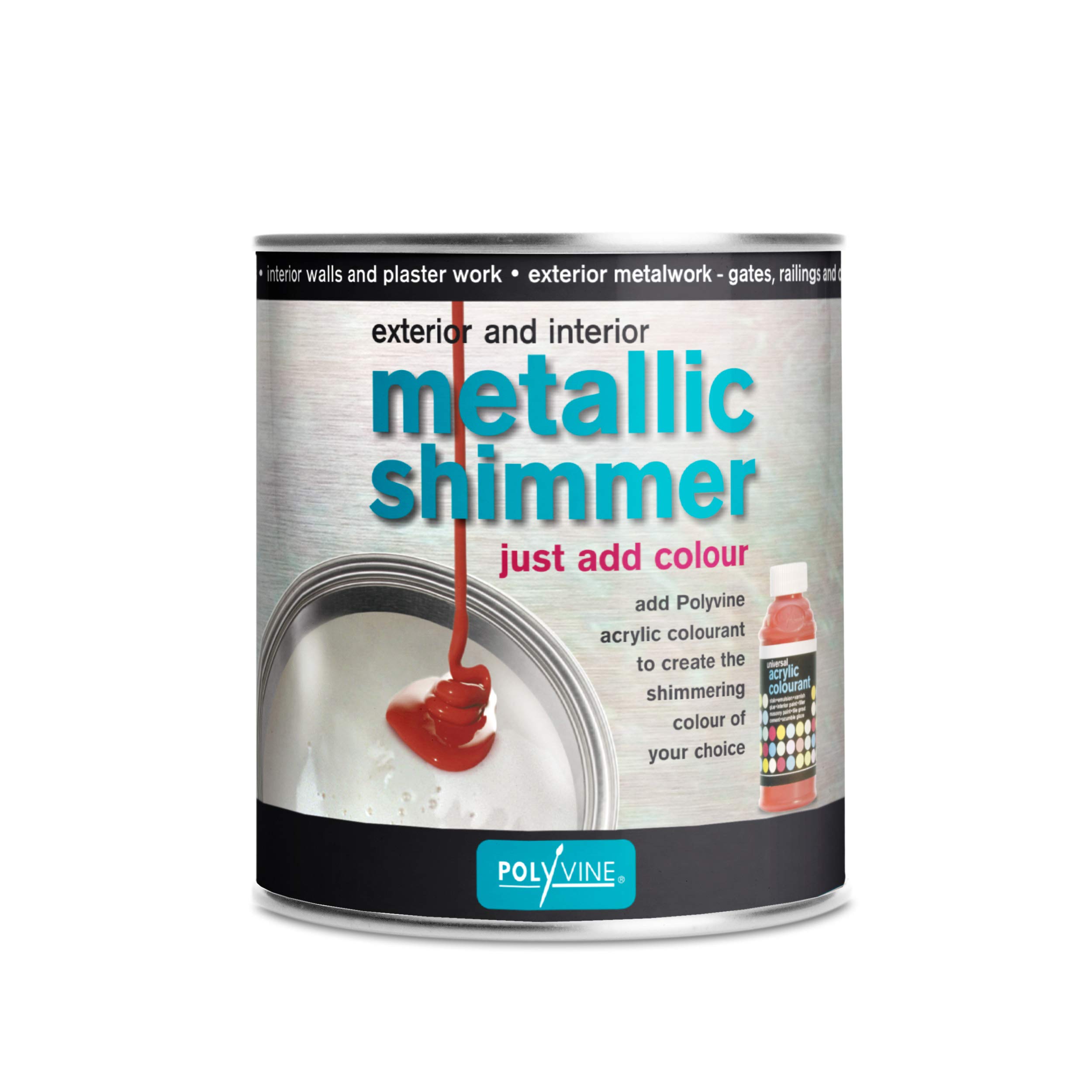 Polyvine Metallic Shimmer 1 Litre