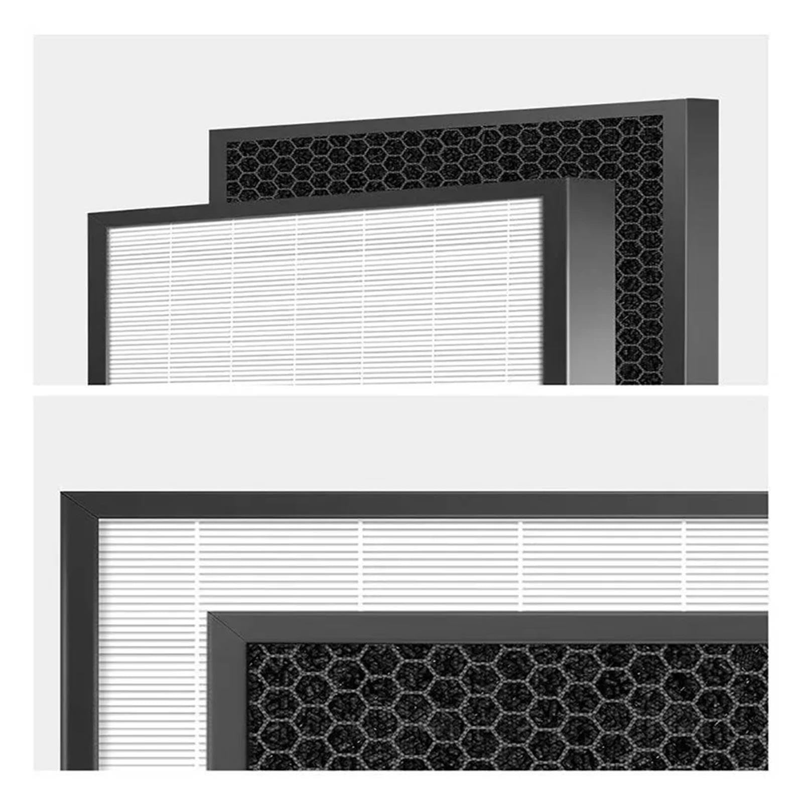 FZ-K50HFU FZ-K50DFU Filtro De Carbón HEPA De Repuesto, For FP-K50UW | Compatible con purificador de aire Sharp, alta eficiencia, bajo nivel de ruido y larga duración.