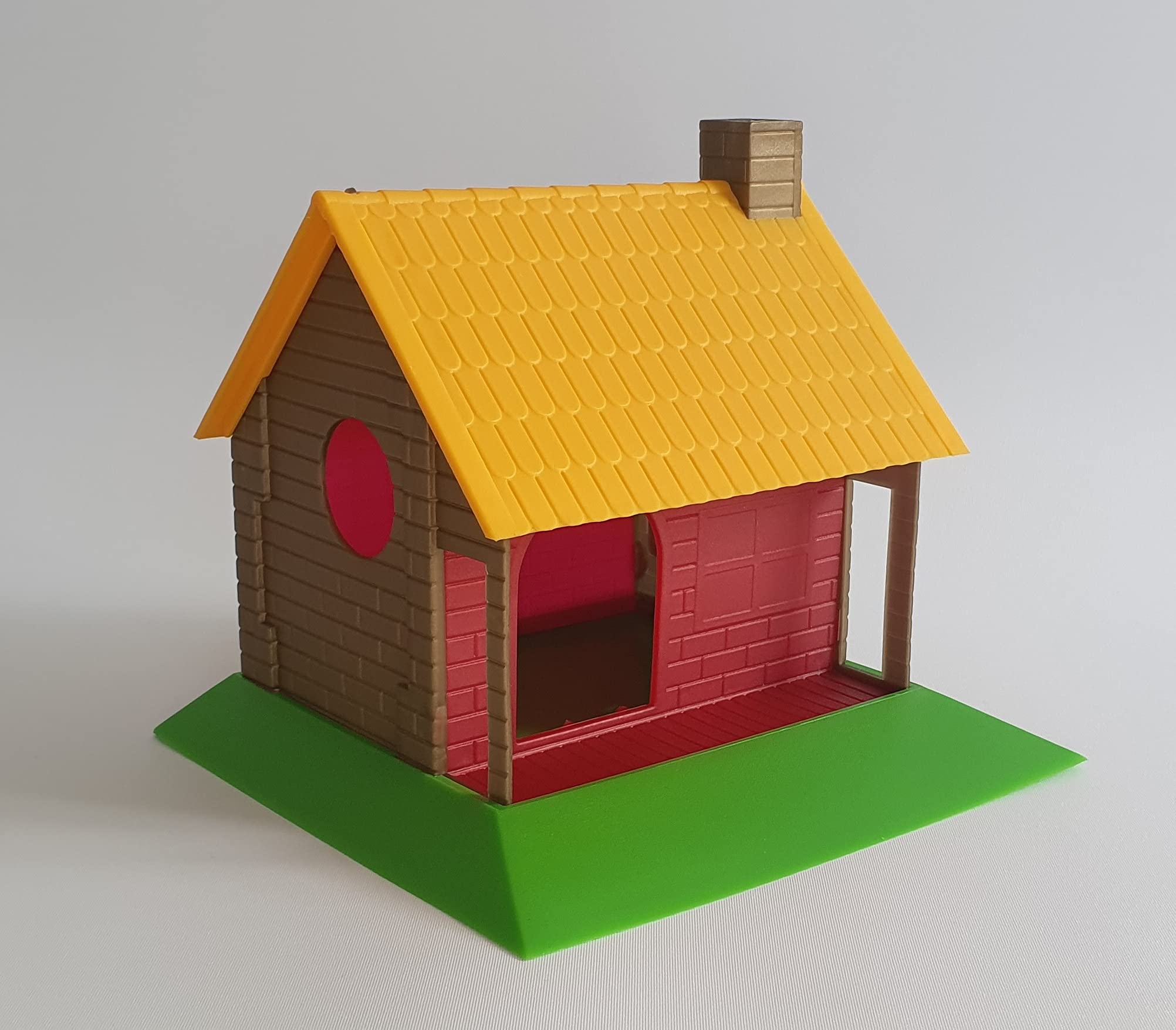 Hamster Mouse Plastic House with Stand for Small Rodents Animals Cage Accessories Gerbil Pet Mice Nest Home