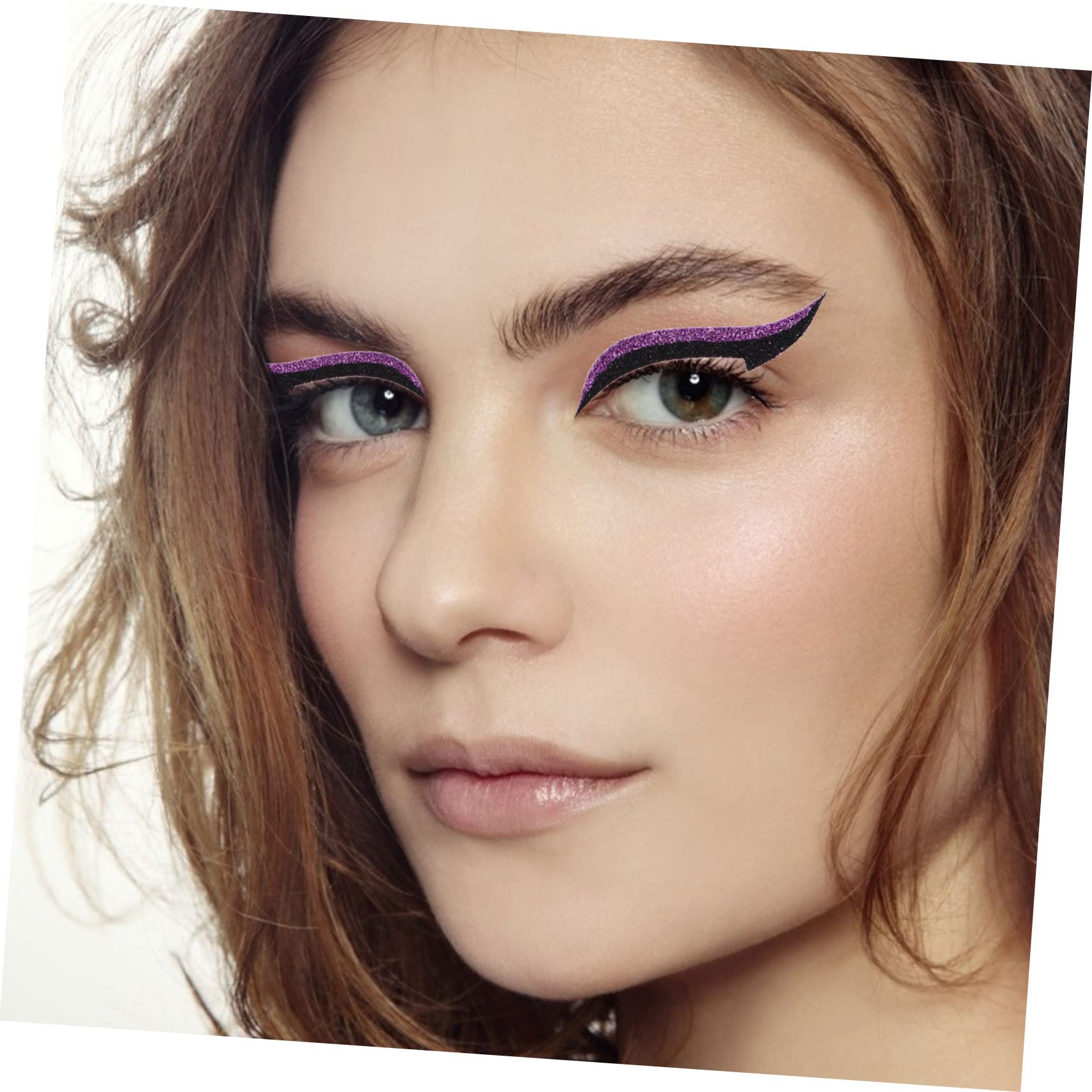 Didiseaon 160paia Adesivi Eyeliner Per Makeup Adesivi Autoadesivi Riutilizzabili Per Ombretto Facili Applicare Per
