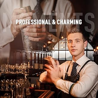 Hyoank Bartender Kit | 25-Piece Professional Mixology Set with Portable Travel Bag | Stainless Steel Bar Tool Set for Home Cocktail Making, Parties, Camping