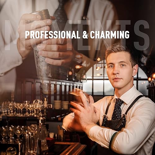 Miniatura 5 de Bolsa de kit de barman de viaje | Juego completo de cóctel profesional de 25 piezas con elegante bolsa de kit de viaje portátil | Juego de barra de