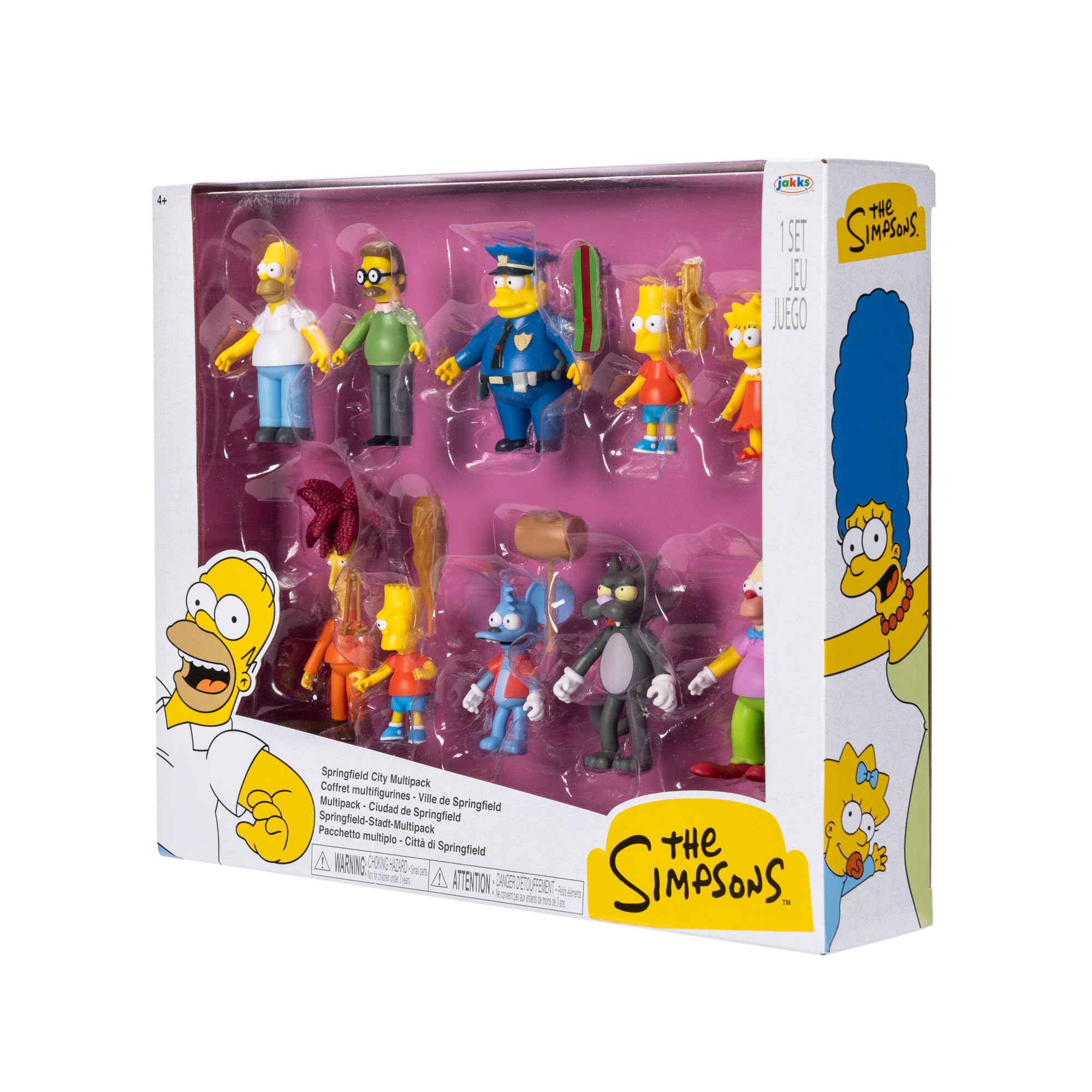 Jakks Pacific The Simpsons Springfield City Multipack Collectible