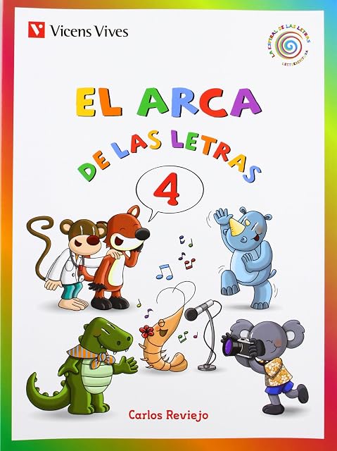 Portada de El Arca de las Letras 4 Letras C Q K Z Ch R