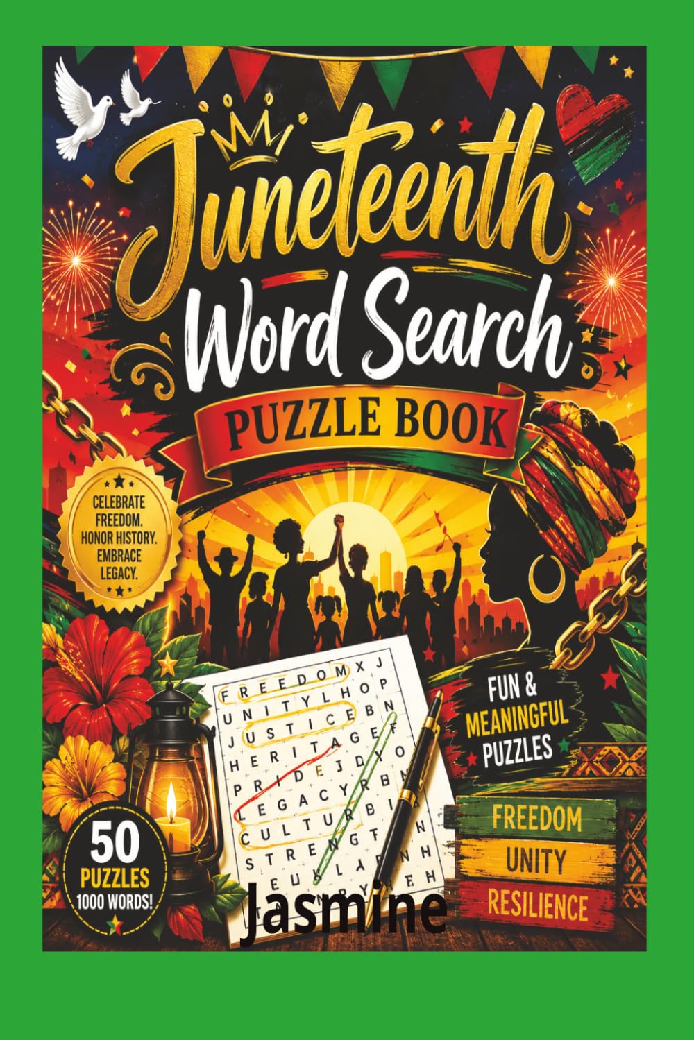 Juneteenth Word Search Puzzles