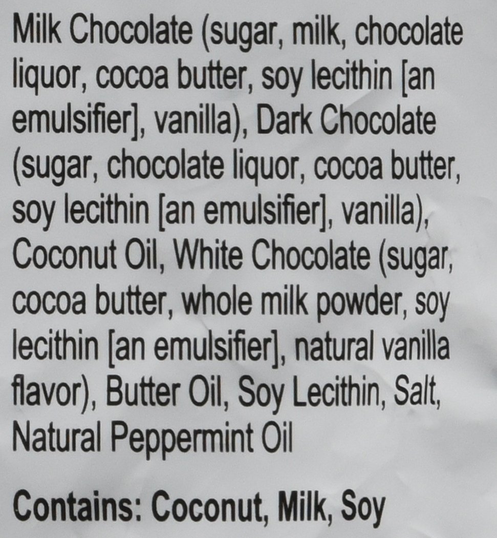 Peppermint Double Milk Chocolate Truffle Cremes - Dilettante 24oz