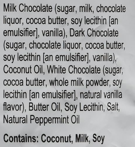 Miniatura 3 de Cremas de trufa de chocolate con leche doble de menta - Dilettante 24oz