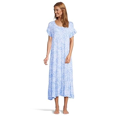 Tommy Bahama Short Sleeve Knit Maxi Gown Women