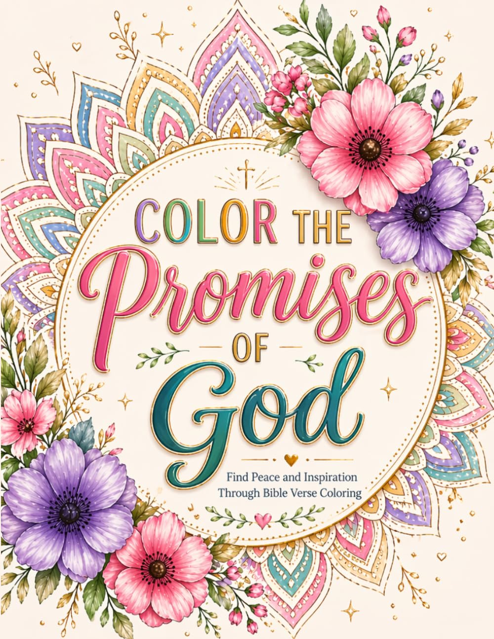 Color the Promises of God: A Christian Coloring Book for Women and Teens with Bible Verses, Inspirational Designs, and Faith-Based Activities