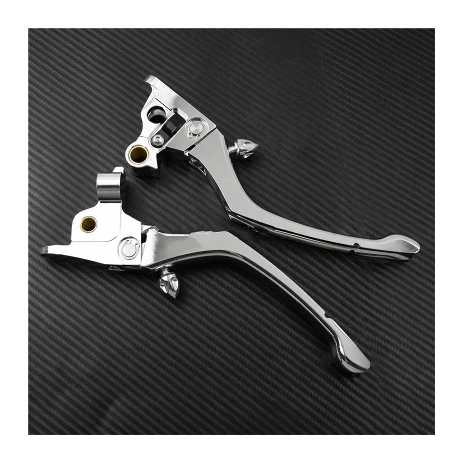 dźwignia sprzęgła hamulca Dźwignia hamulca sprzęgła CNC do motocykla chromowana pasuje Harley Touring Electra Glide Standard Street Road King 2008-2019