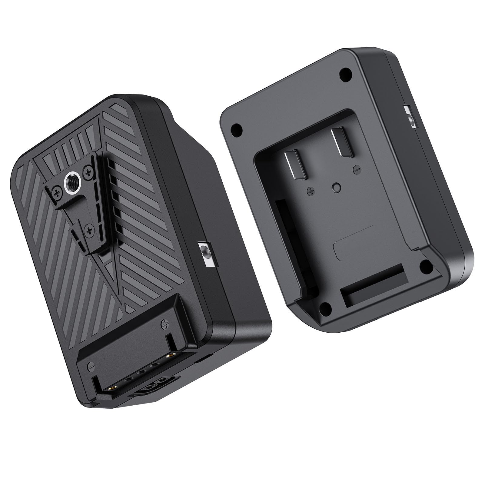 Generic Placa Adaptadora de Batería para Herramientas Eléctricas, Portátil, Bidireccional, 100W, USB, C, D, Tap, Salida CC, Montaje en V para Equipos de Fotografía, Luces, Teléfonos