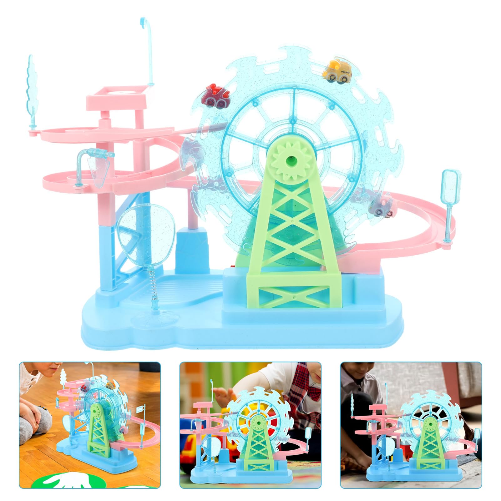 Abaodam 1 Set Giocattolo toys for kiddikutter macchinina cars automobile giocattoli per blocchi da arrampicata in schiuma pista giocattoli salire le scale giocattoli plastica