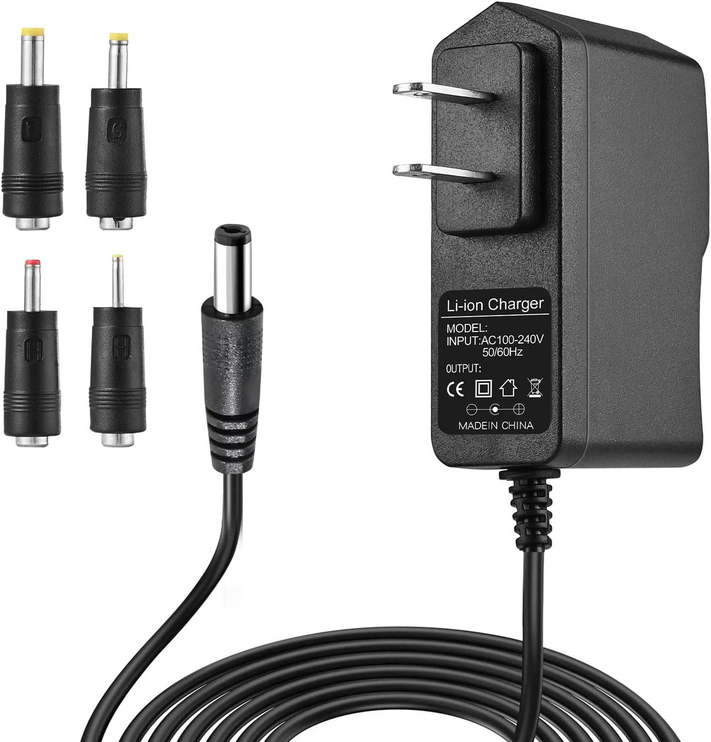 NDEN 27V Massage Gun Charger Replacement for Sharper Image 1011666 1012667 1013002 1013983 1013985 2437599, Power Cord for Deep Tissue Massager 27V DC Charging Cable sharper Image Massage Gun Charger