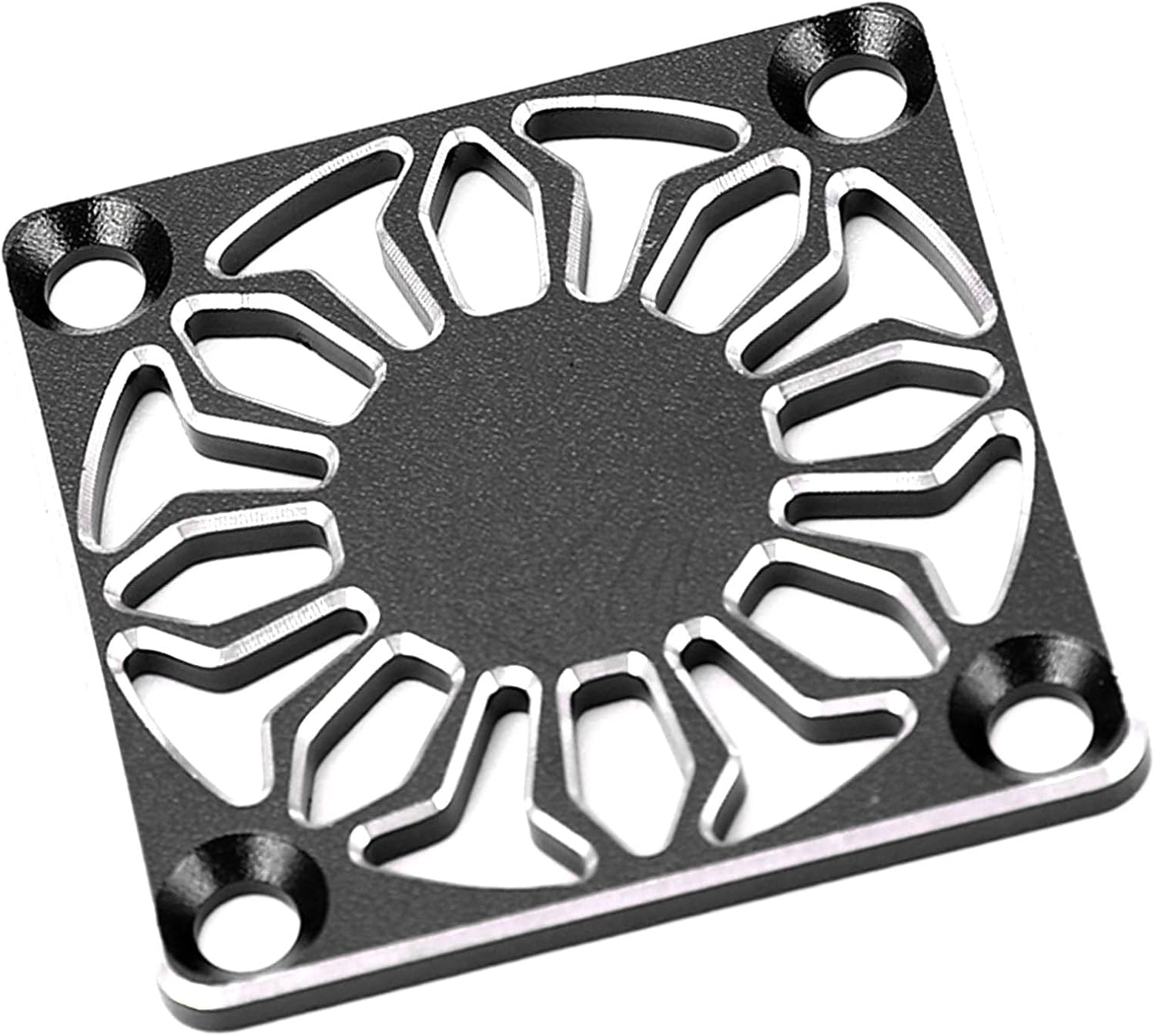 VGEBY Cooling Fan Cover, Universal Aluminum Alloy Protective Heatsink Cover 30x30mm Black for RC Cars, Drones, ESC Motors, Electronics Cooling Projects