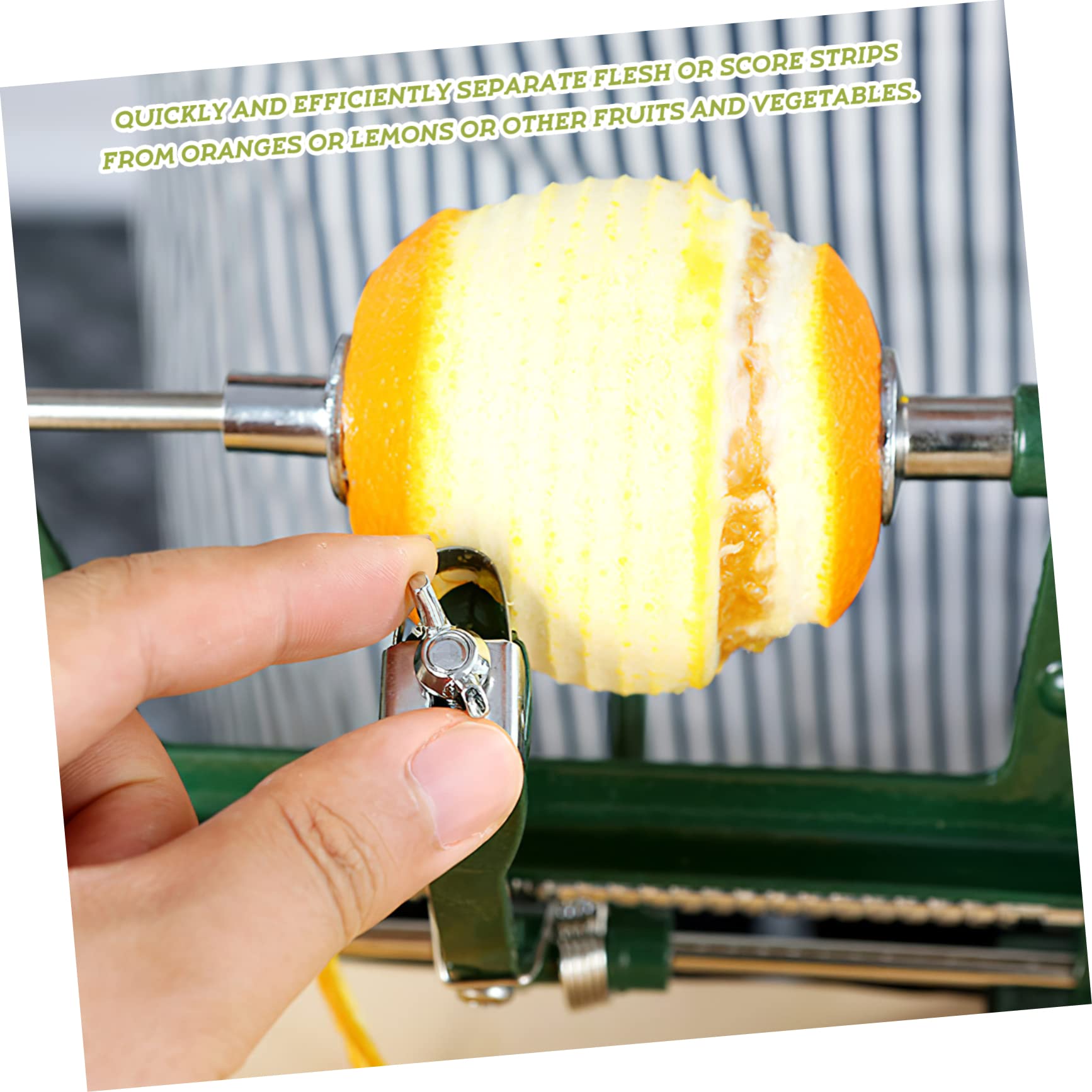 STOBAZA Machine à Éplucher Multifonction Éplucheur Trois Pratique Cuisine Noir en Alliage D'aluminium Entailles Dentelées et Rainures pour Fruits