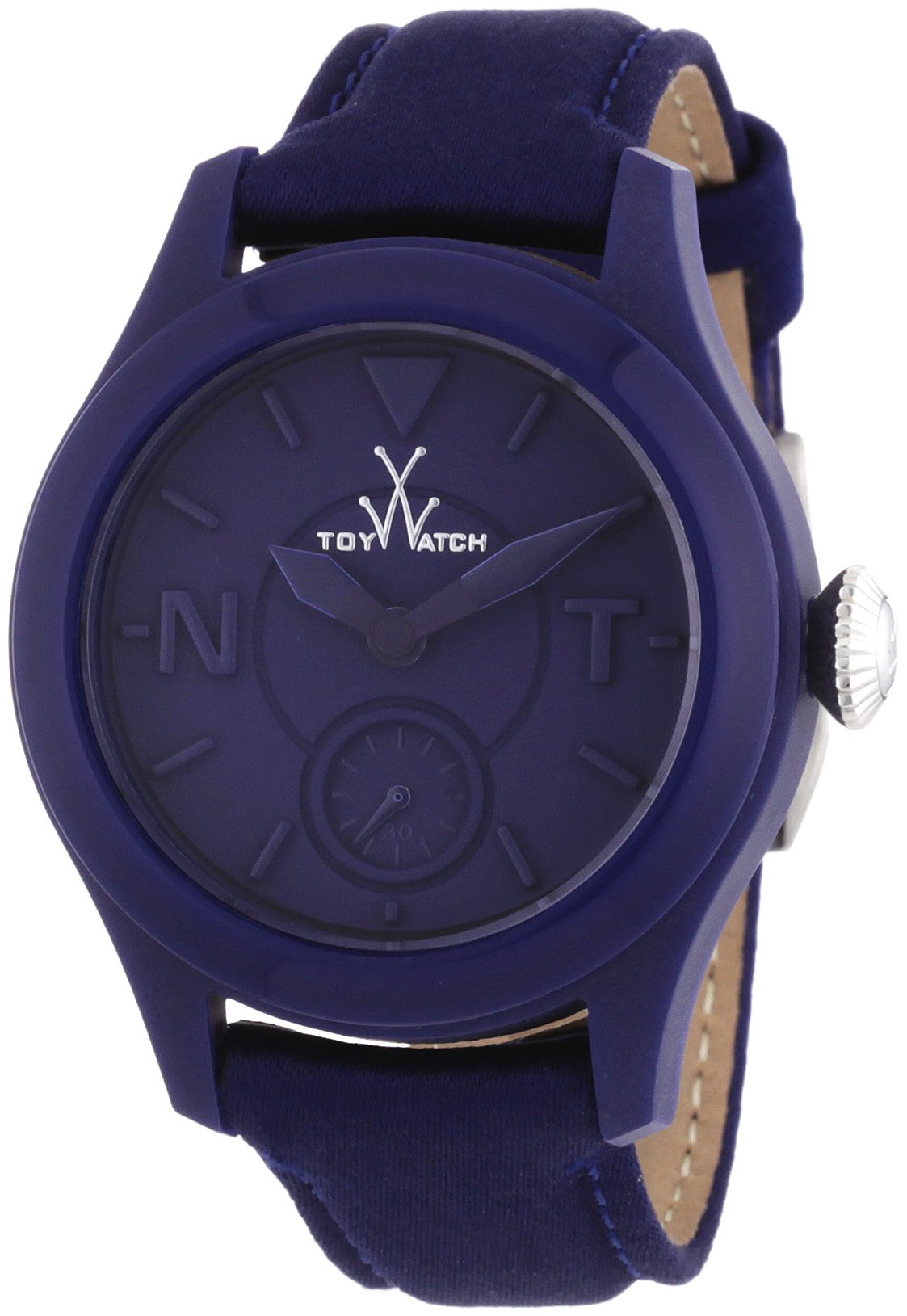 TTF02BL - Reloj analógico de Cuarzo Unisex con Correa de Piel, Color Azul