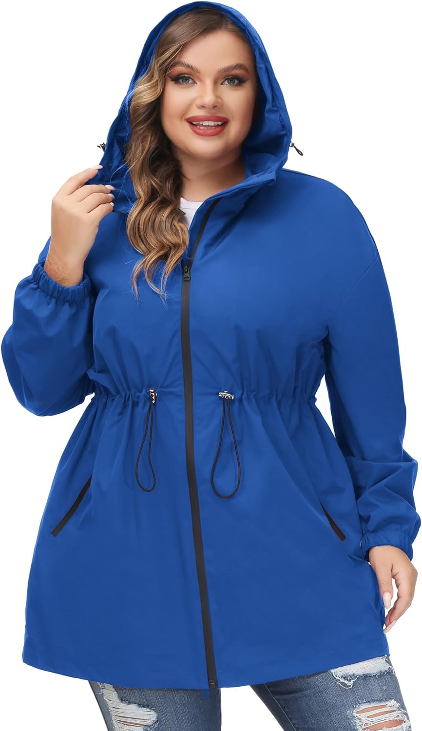 Rain Coat Women Century Star Plus Size S For Women Rain Jacket