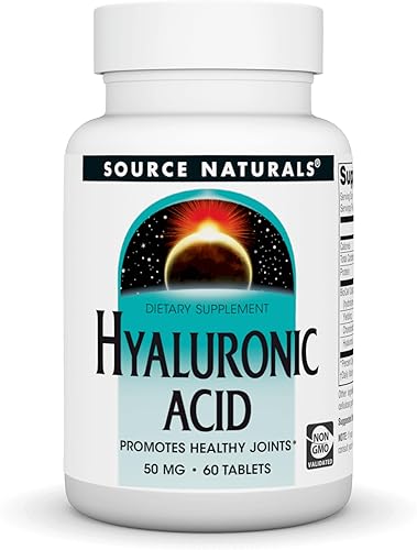 Source Naturals Ácido hialurónico, 50 mg, 60 tabletas