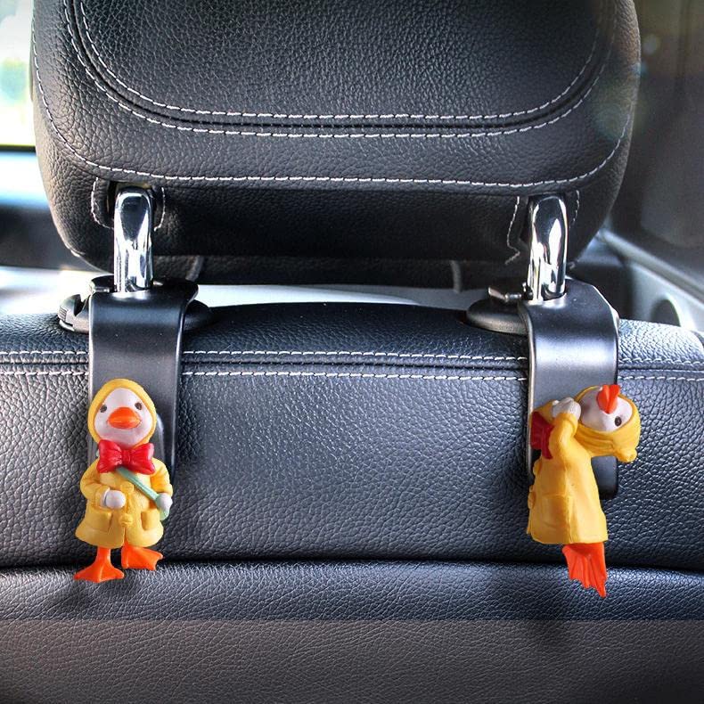 Crochet D'Appui-tête Pour Voiture - Organisateur De Siège - Support Jusqu'à 25 Kg