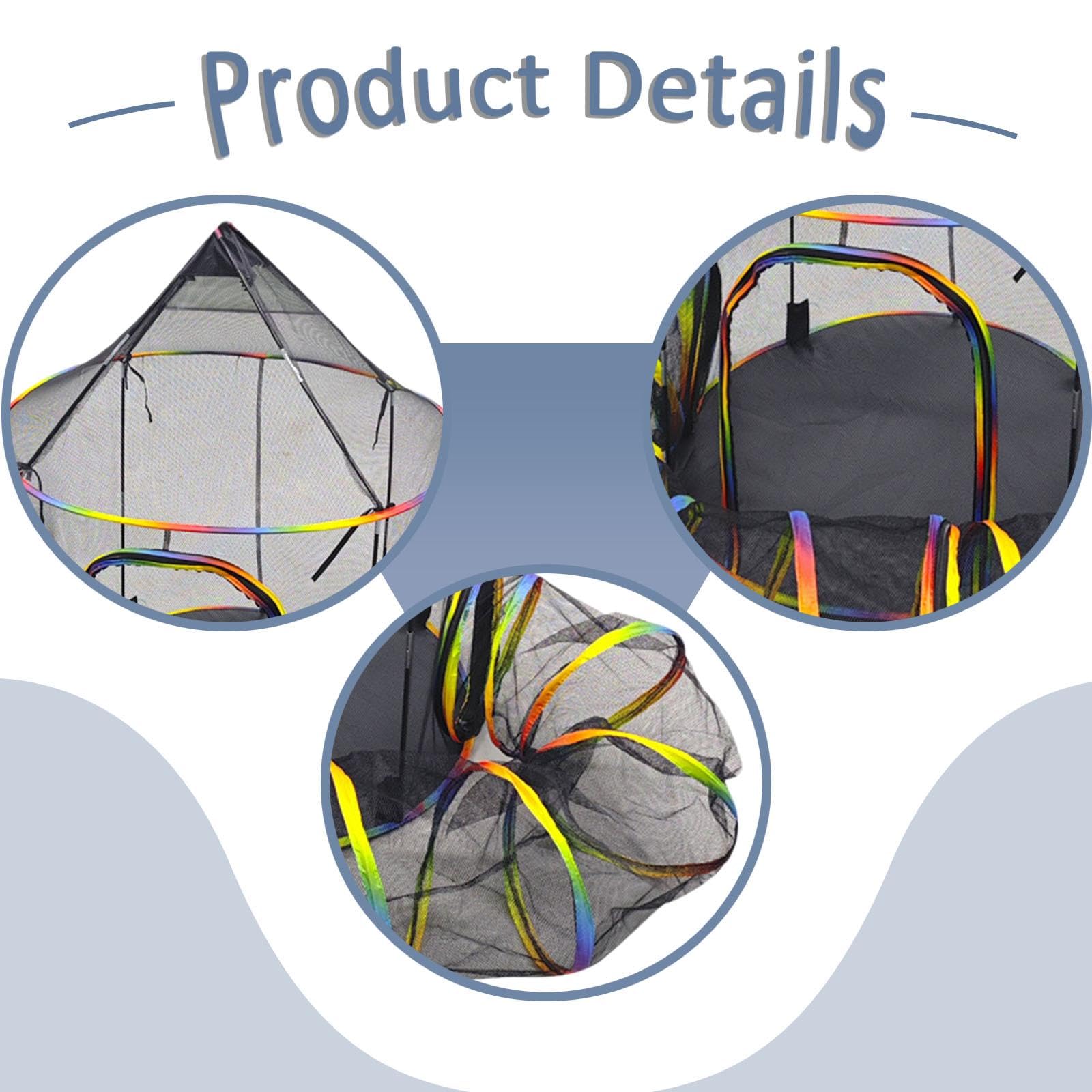 Qianly Tienda de Juegos Y para Gatos, Juguete Interactivo Plegable para Gatos