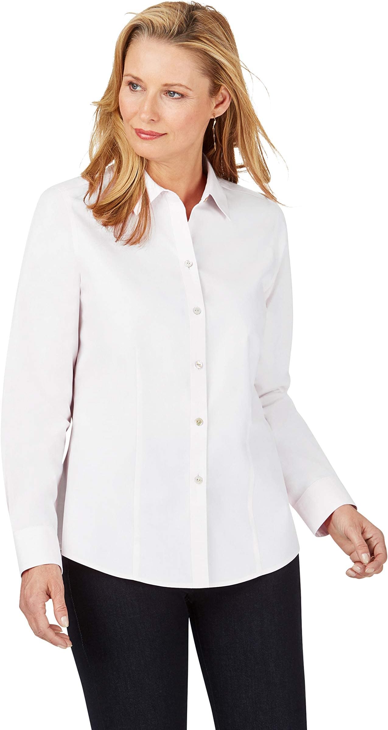 FoxcroftWomen's Dianna Non-Iron Shirt Button Down Shirt