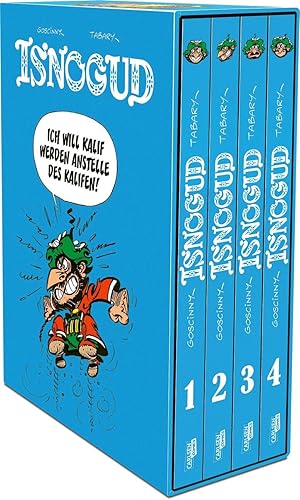 Isnogud Collection: Die Goscinny-Jahre - Hardcover-Schuber: Asterix-Autor René Goscinnys beste Comics in vier edlen Sammelbänden