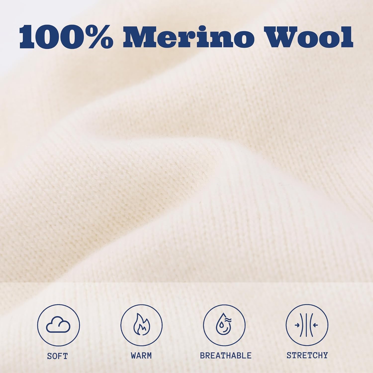 ACUSHLA 100% Merino Wool Slouchy Beanie for Women & Men Knit Winter Hat Unisex Warm Skull Cap for Cold Weather - Image 4