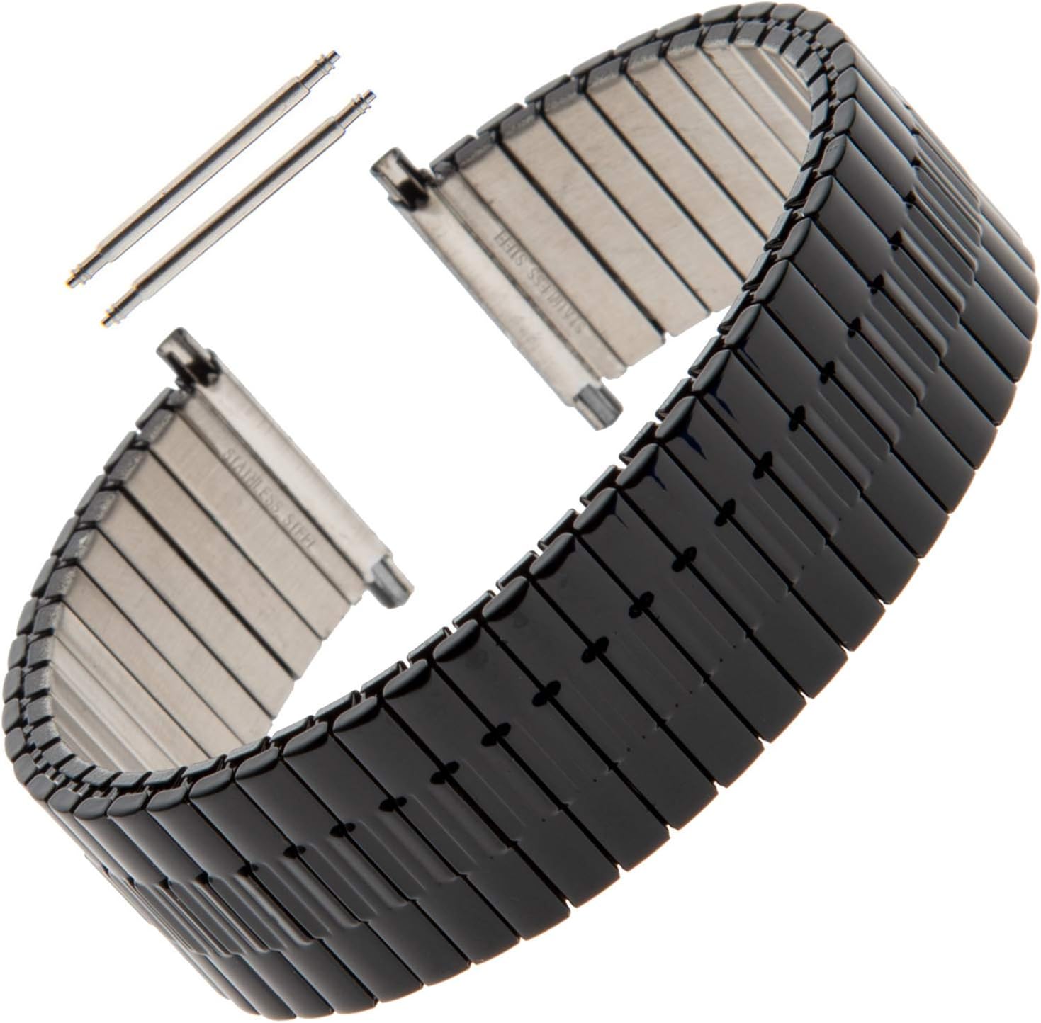 Gents Expansion Extra Long 20-24mm Wide Stainless Steel Watch Band 552W