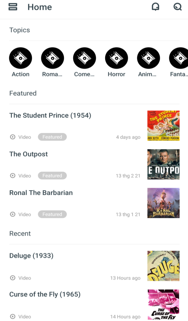 Old Movies Free Classic Movies App on Amazon Appstore