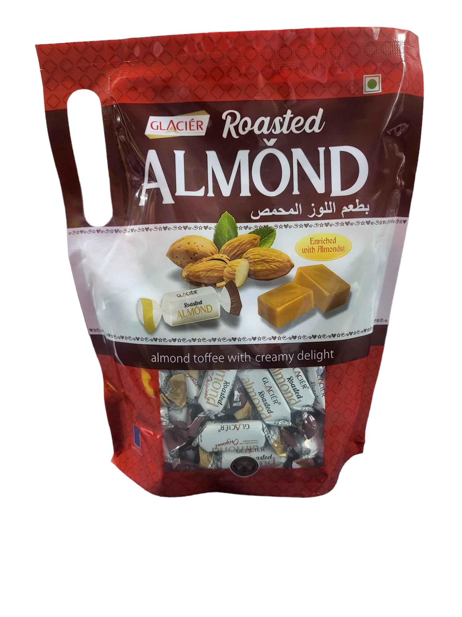 Glacier Roasted Almond Toffee | Almond Toffee with Creamy Delight | Enriched With Almonds | 100 pcs Delicious Candies | Pack of 1 / 600gms-image-32