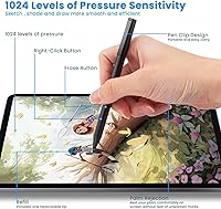 Vista 6 de BoxWave Lápiz óptico compatible con Acer Switch 5 (SW512-52), ActiveStudio Active Stylus 2019, lápiz digital electrónico con punta ultrafina
