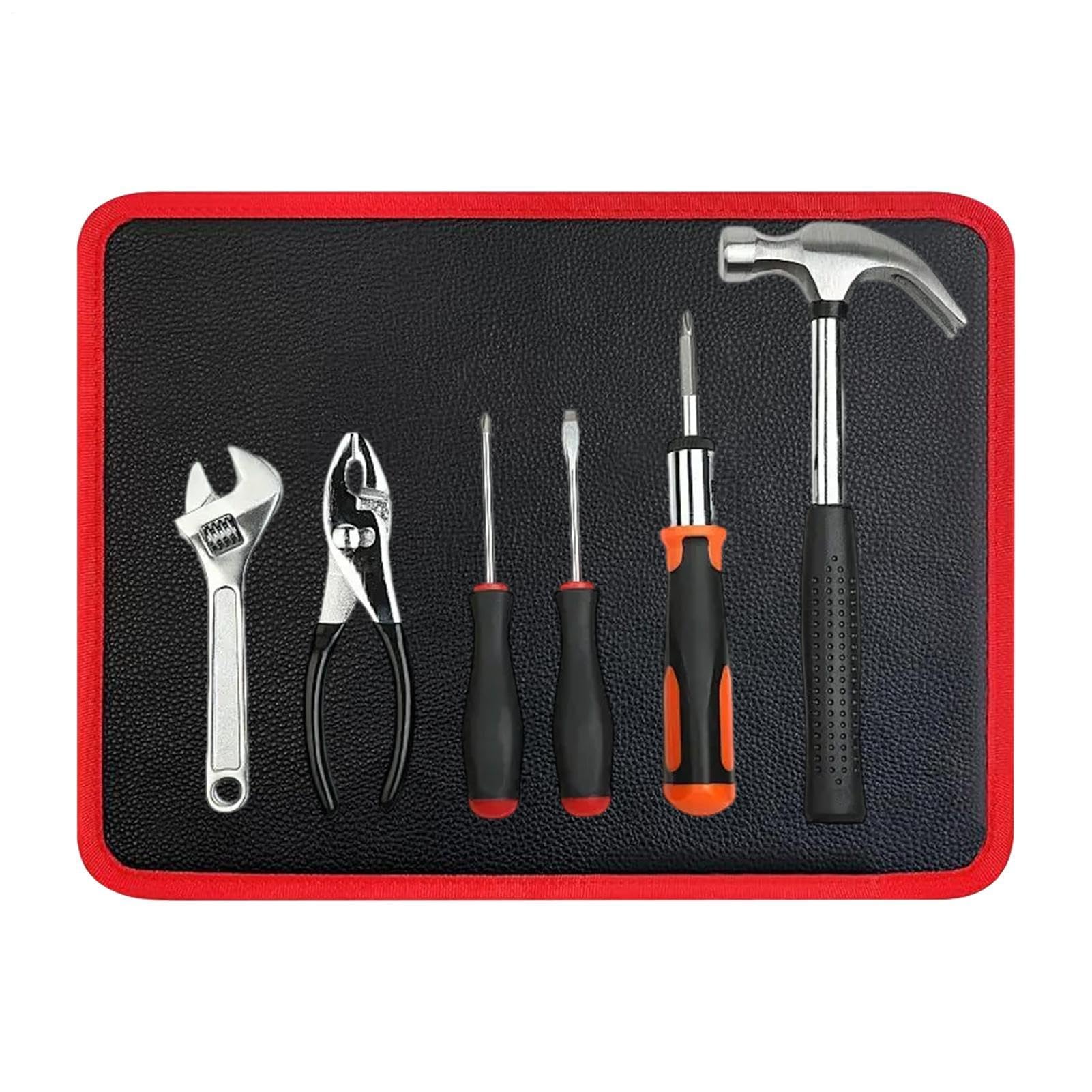 Tappetino Magnetico Per Utensili Organizzatore per Viti e Bulloni | Portapezzi Magnetico Pesante per Garage Officina Riparazione Auto Manutenzione Casa Elettronica Cantiere Lavorazione Metalli