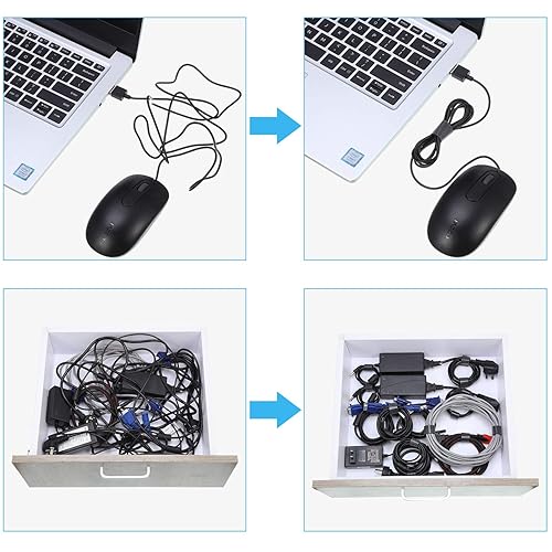Miniatura 2 de WILLBOND Cinta de sujeción de 34 pulgadas x 90 pies, cinta de nailon de sujeción reutilizable, gancho de doble cara, correas de gancho y bucle de