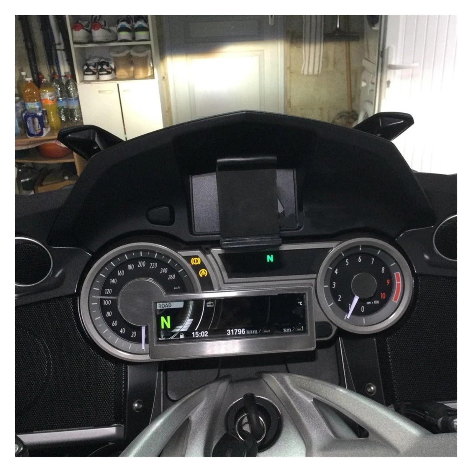 Supporto Per Telefono Moto Per BMW K1600B K1600GT Staffa GPS per moto | Per K1600GTL Staffa Di Navigazione Per Telefono GPS Supporto Per Caricatore USB Supporto 2011-2020