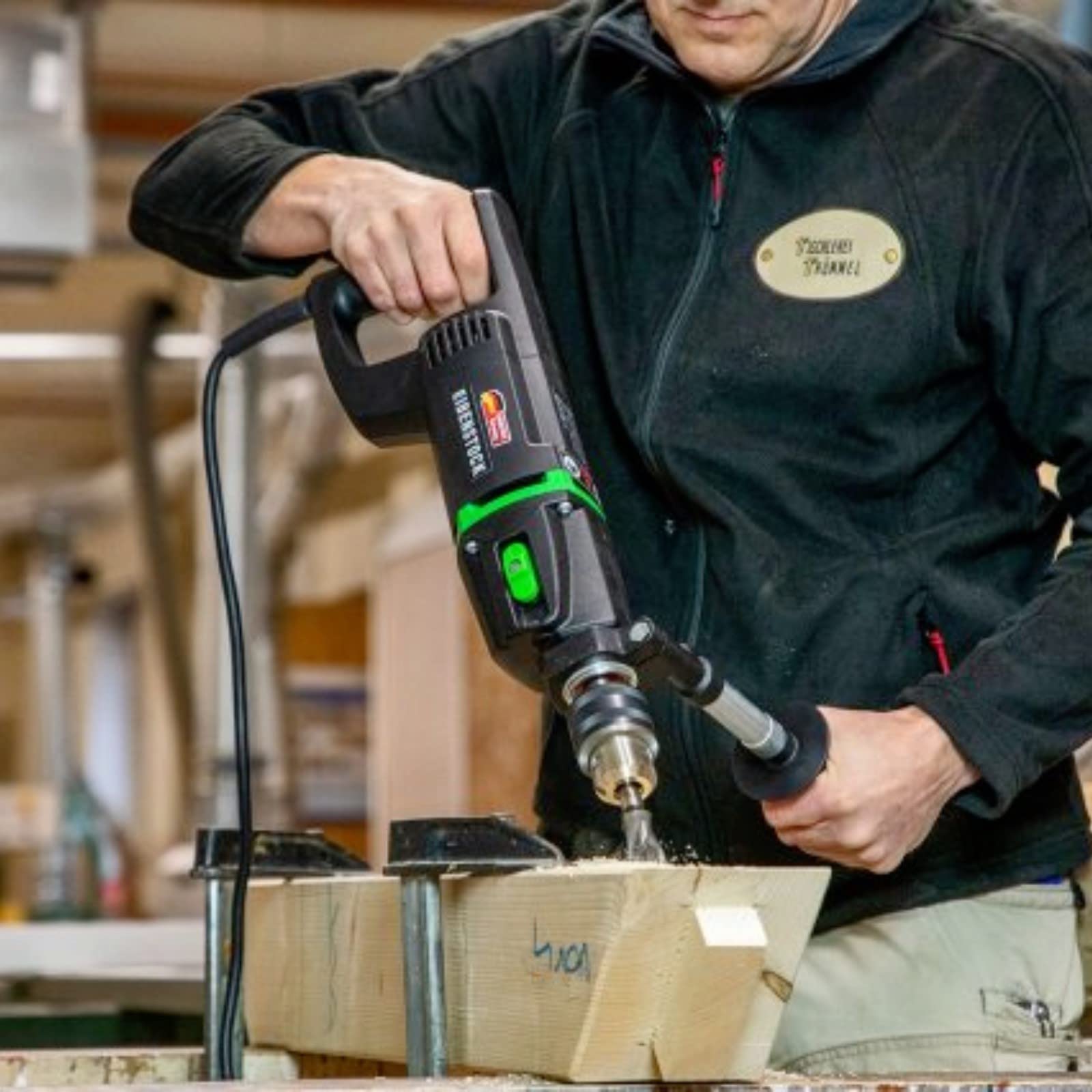 Eibenstock Handbohrmaschine EHB 16/2.5 S R/L - die Kompakte - 1400 Watt - Ideal für den mobilen Einsatz auf der Baustelle