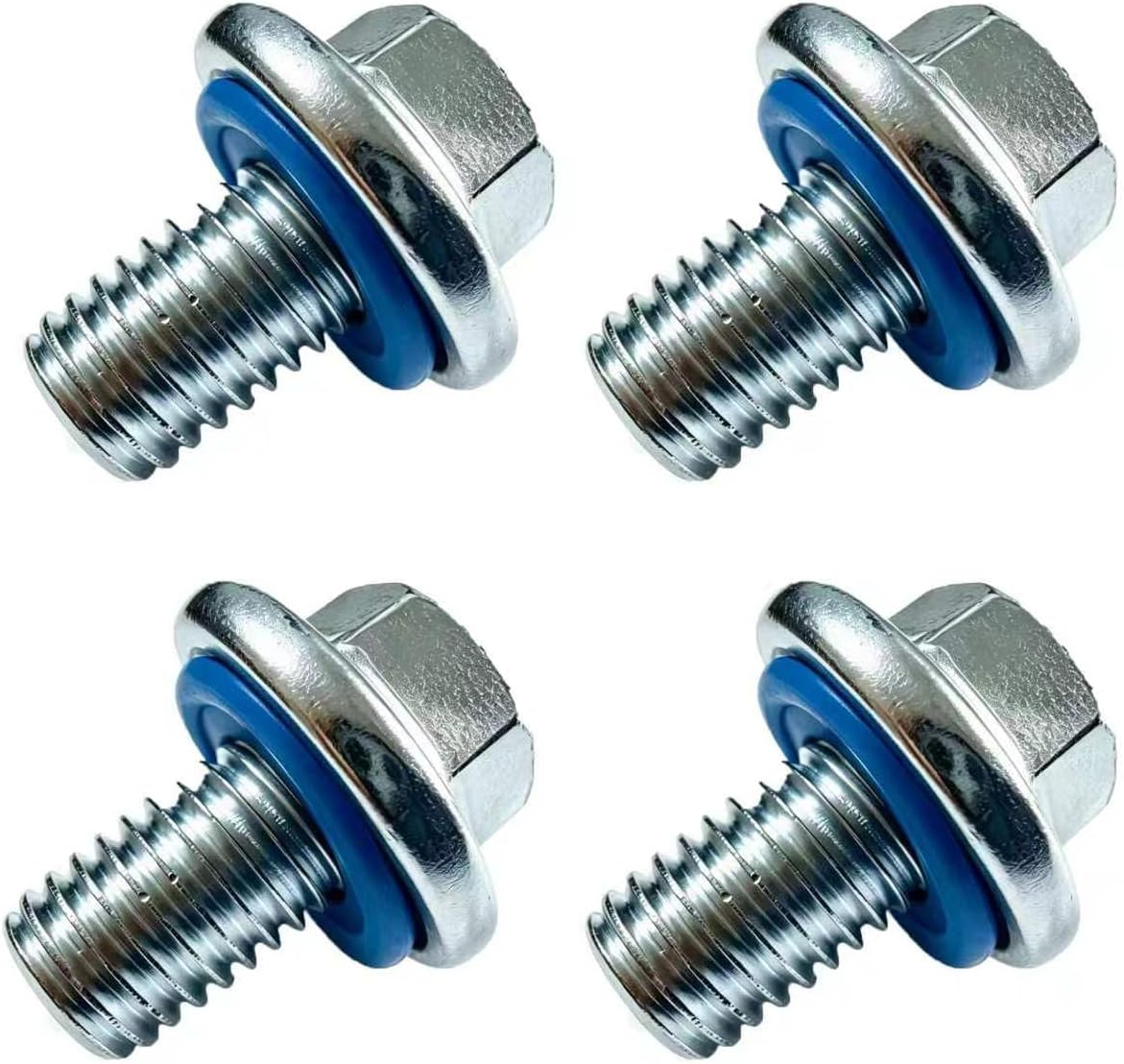 Oil Drain Plug Replace GM 55577568, 090-948, 090948,Replacement Part M12-1.75, 15mm Hex Head T45 Torx,Fit for 2013-2022 GMC, Buick, Cadillac, Chevrolet (Pack of 4)
