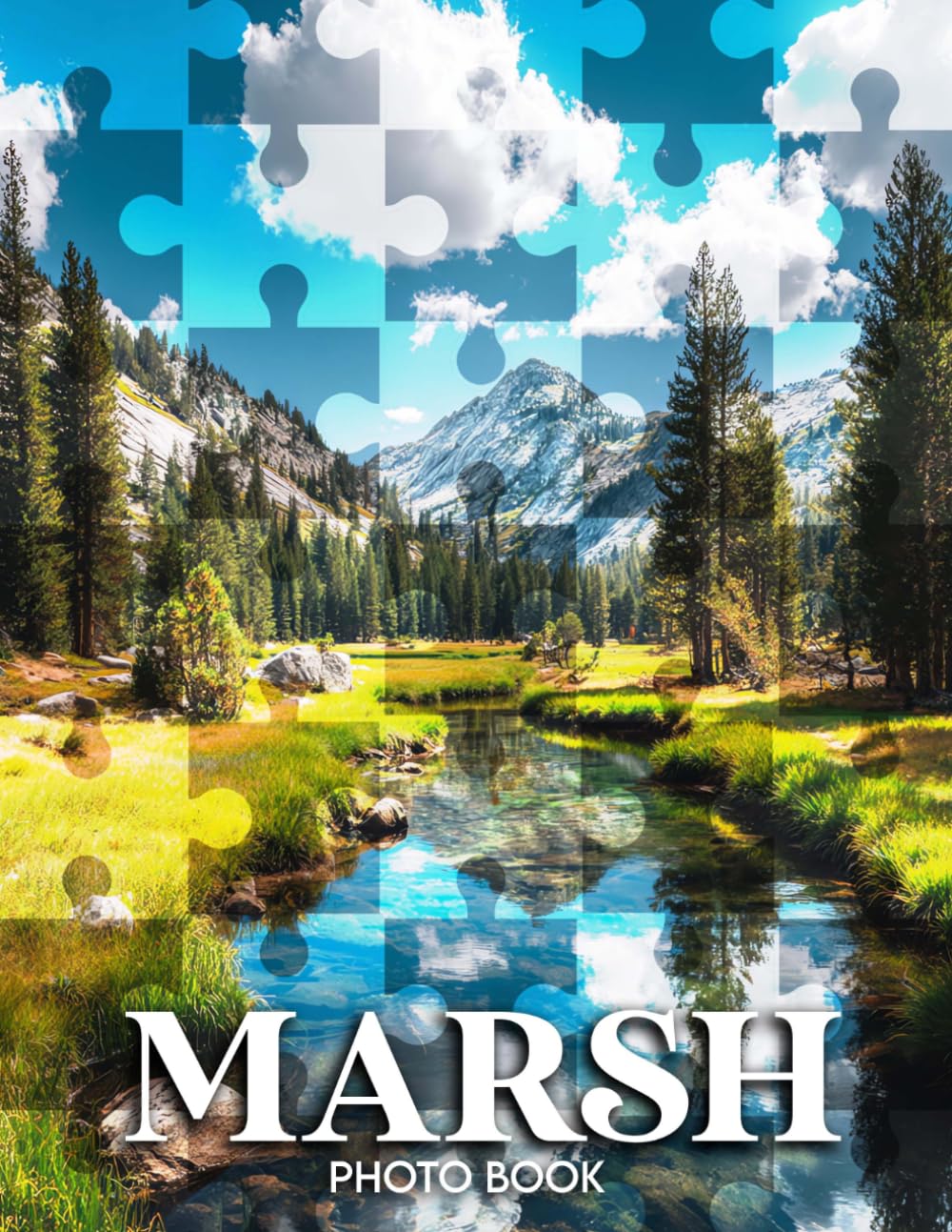 Marsh Photo Book: Collection of 40 Photos Featuring Stunning Wetland Landscapes and Diverse Wildlife